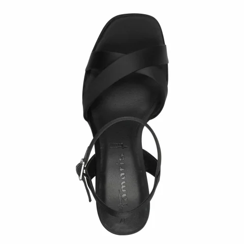 Дамски Сандали На Ток TAMARIS – 1-28050-42-001 BLACK_1 — снимка 5