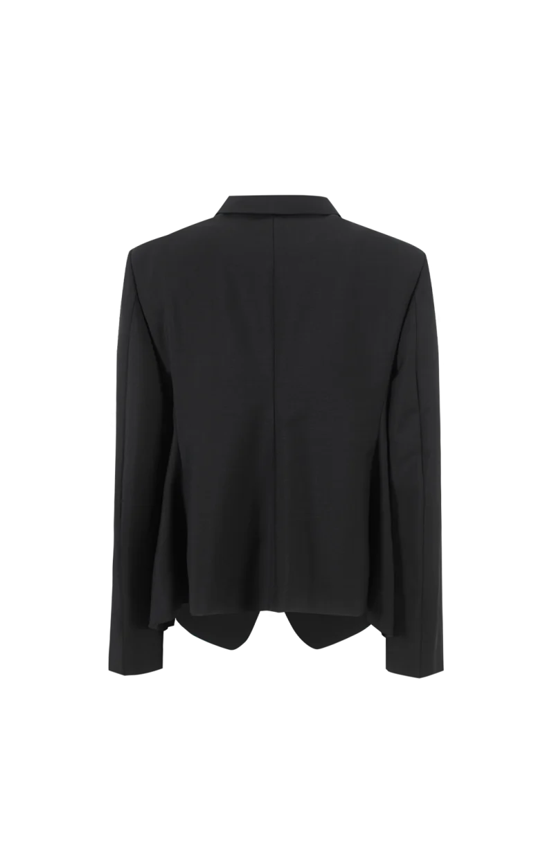 Single-Breasted Felted Blazer — снимка 2