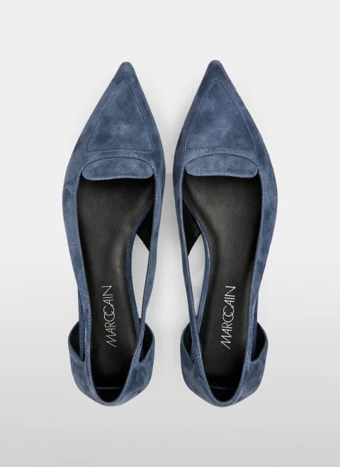 Балеринки с изрязани детайли Marc Cain Collections — снимка 8