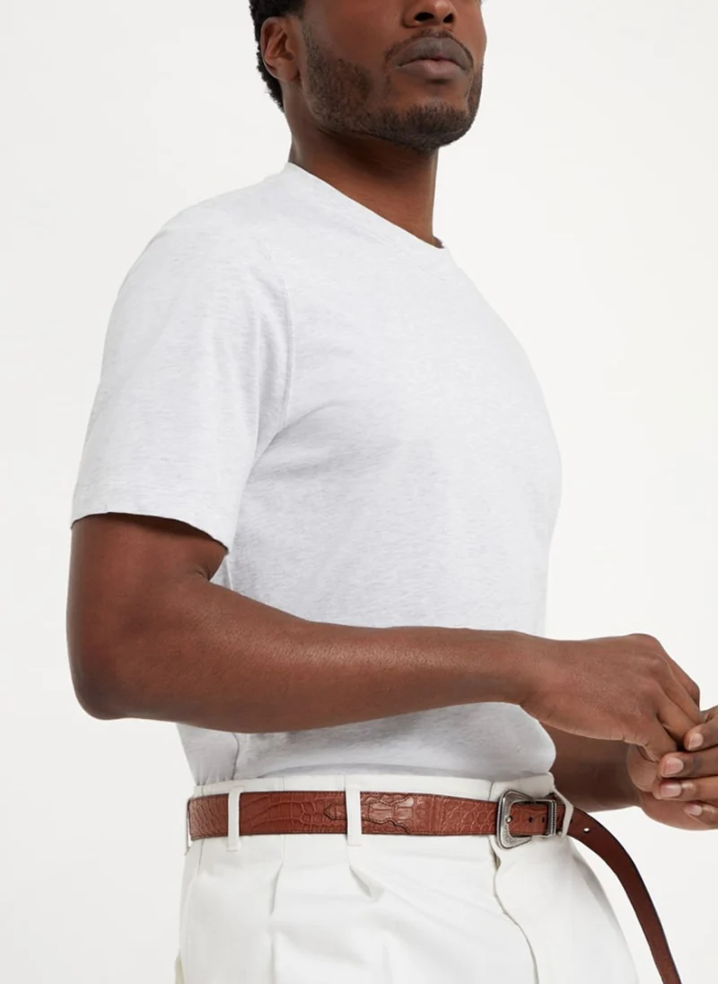 Тишърт 'Regular fit' Brunello Cucinelli — снимка 4