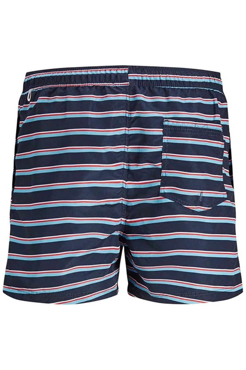 Бански Jpstmilos Jjswim Si Stripe 12205736 19-3923 tcx navy blazer — снимка 2