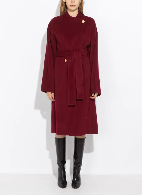 Палто от вълна и кашмир Alberta Ferretti — снимка 4