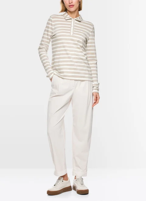 Полошърт с лурекс Marc Cain Sports — снимка 5