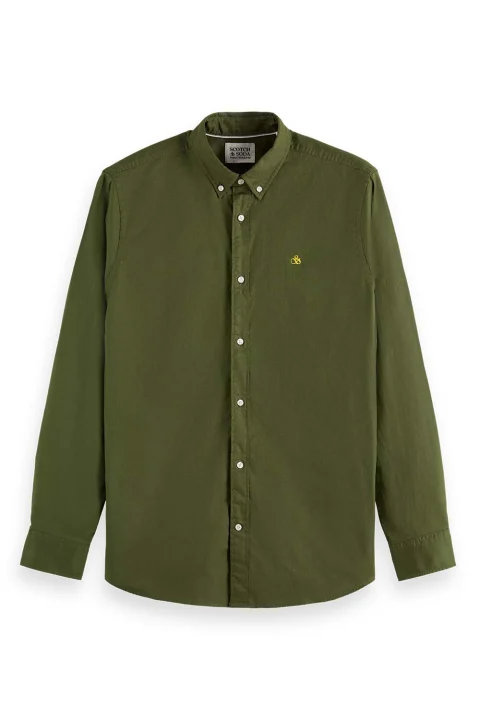 Риза Essential Solid Oxford 172957 SC4876 field green
