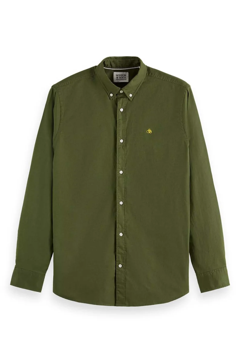Риза Essential Solid Oxford 172957 SC4876 field green
