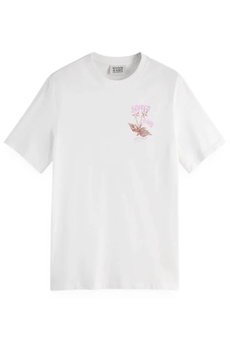 T-Shirt Front And Back Artwork 179945 SC101 white
