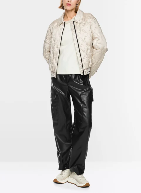 Капитонирано яке с контрастни детайли Marc Cain Sports — снимка 11