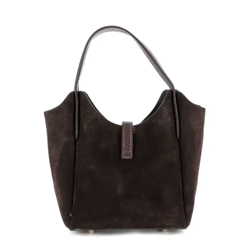 Класически Чанти JUICE – 112750.412 DK BROWN — снимка 3