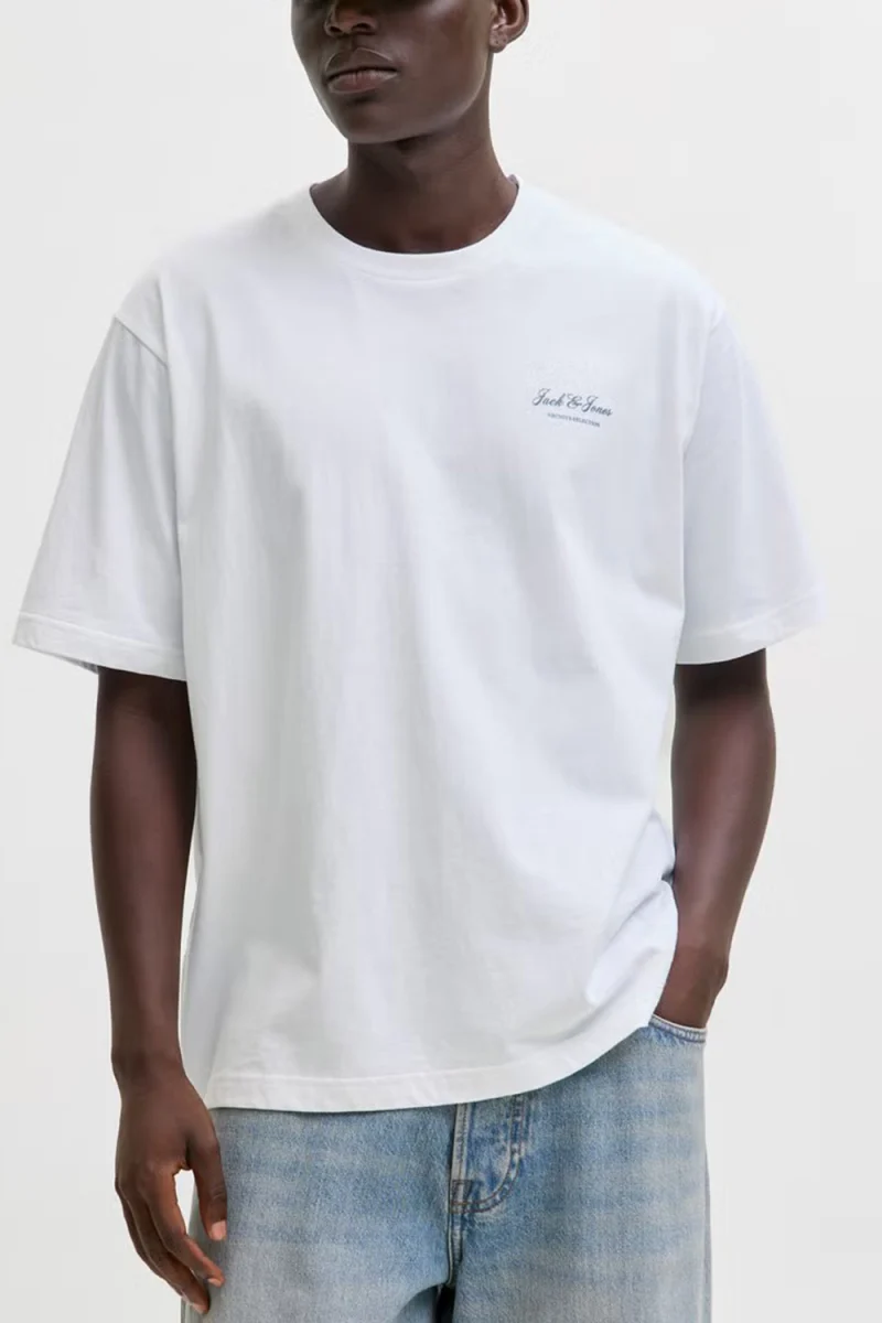 T-Shirt Jjearchive Graphic 12287990 11-0601 TCX bright white — снимка 2
