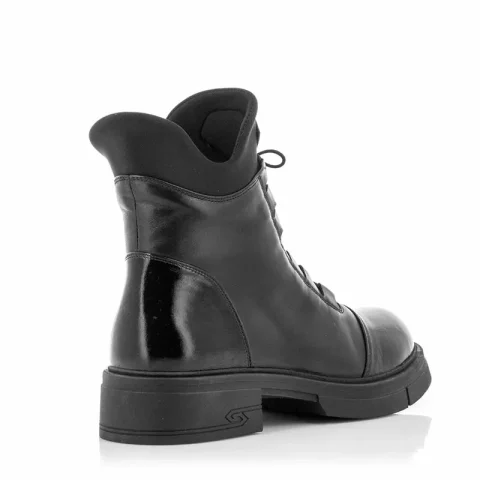 Дамски Кубинки CARLO FABIANI – 154-6001 BLACK — снимка 2