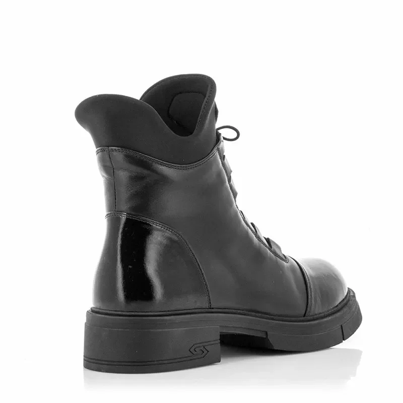 Дамски Кубинки CARLO FABIANI – 154-6001 BLACK — снимка 2