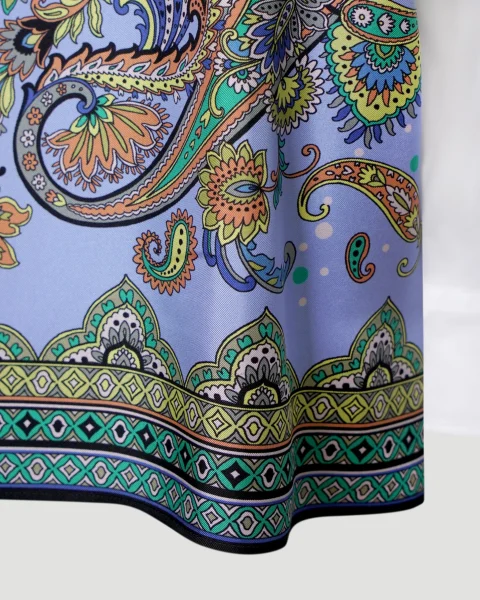 Paisley Shirt in Multicolour Cotton — снимка 4