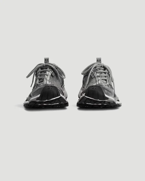 Men's Stapler Sneakers in Grey and Silver — снимка 3