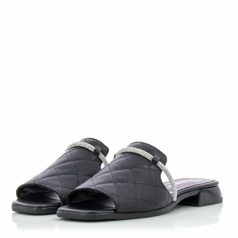Дамски Равни Чехли CARLO FABIANI – 040.310 BLACK — снимка 3