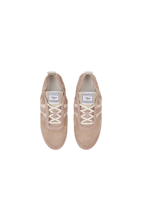 Lace-Up Panelled Sneakers — снимка 3