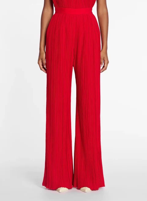 Плисиран панталон Lanvin — снимка 2