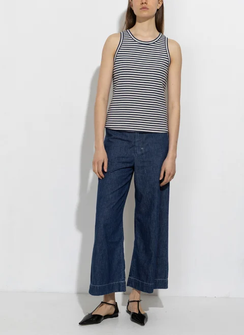 Топ с бродерия 'Regular fit' 'S Max Mara Carolina — снимка 14
