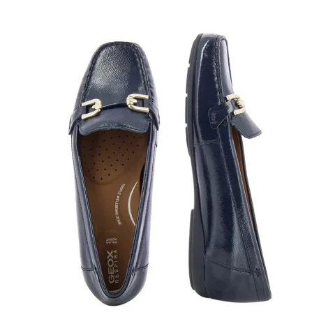 Дамски Мокасини GEOX – D84BMA C4002 D ANNYTAH MOC NAVY — снимка 5