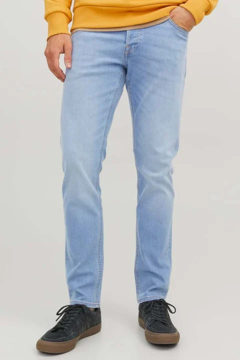 Jeans Jjiglenn Jjoriginal Sq 330 12243593 BS000121 blue denim — снимка 2