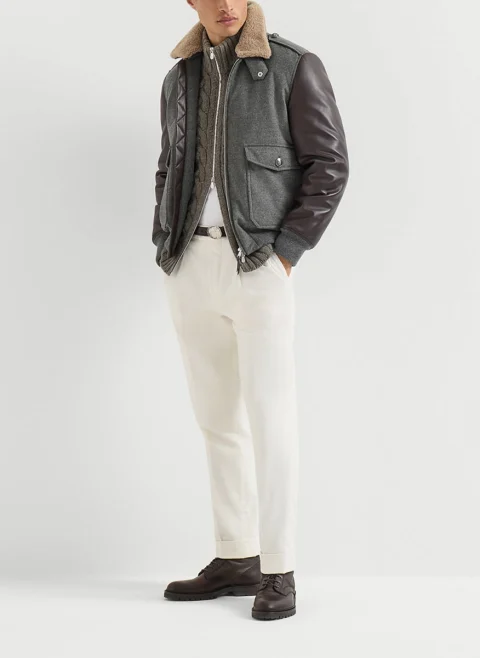 Жилетка от кашмир 'Feather yarn' Brunello Cucinelli — снимка 6