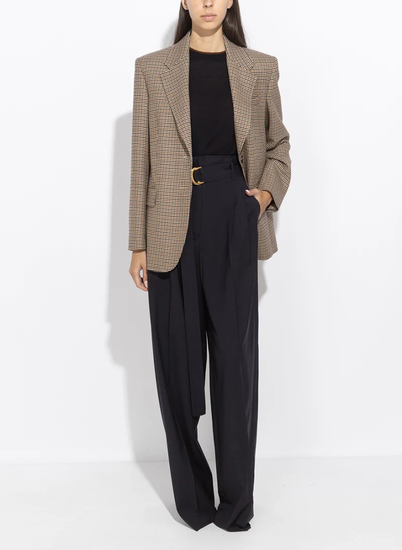Сако от 100% фина вълна 'Houndstooth' Max Mara Studio Mstsalice