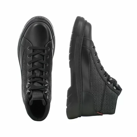 Мъжки Ежедневни Боти HUGO – 50552644 URIAN HALB NYBOMN BLACK — снимка 5