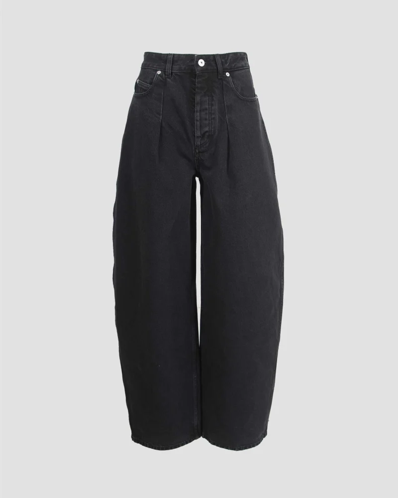The Ovalo De-Nîmes Denim Pants in Black