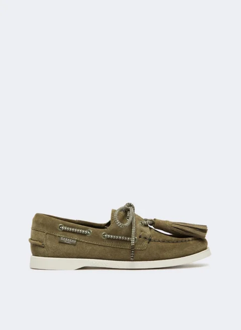 Велурени мокасини 'Boat' Weekend Max Mara Wkadockside — снимка 4