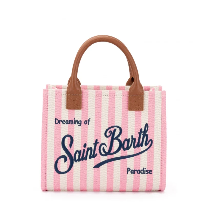 Дамска чанта с райе Vanity SAINT BARTH