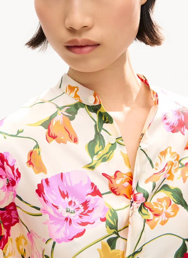 Копринена рокля-риза 'Wildflower' Kenzo — снимка 4