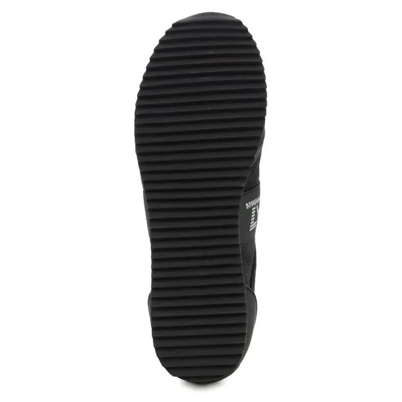 Мъжки Сникърс EA7 EMPORIO ARMANI – 7X000337-MZ186 BLACK/SILVER — снимка 4