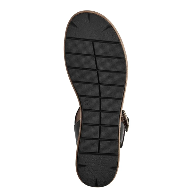 Дамски Сандали На Платформа TAMARIS – 1-28222-42-001 BLACK — снимка 6
