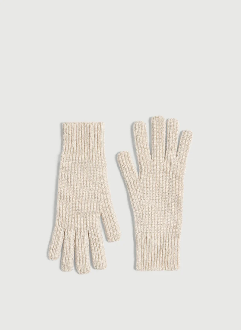 Ръкавици от кашмир 'Sparkling note' Brunello Cucinelli Kids L