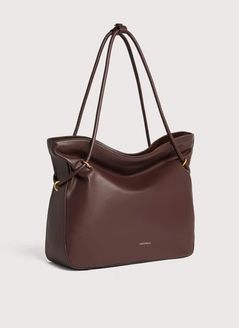 Кожена чанта Coccinelle Lizzie Medium — снимка 2
