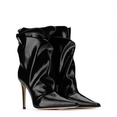 Дамски черни боти Giuseppe Zanotti — снимка 8