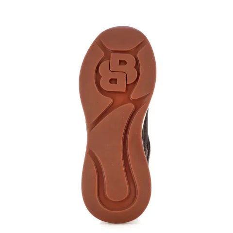 Дамски Сникърс BOSS – 50563381 B ICON RUNN CVSD DARK BROWN — снимка 4