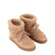 Дамски бежови боти Curly Sneaker Inuikii — снимка 3