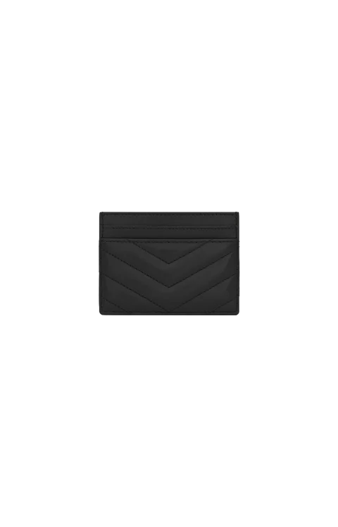 Cassandre Matelassé Card Case in Lambskin — снимка 2