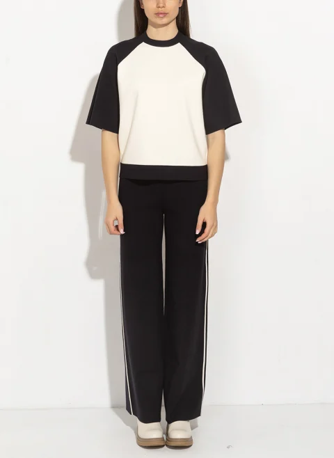 Панталон от фино плетиво Max Mara Studio Mstrasoio — снимка 6