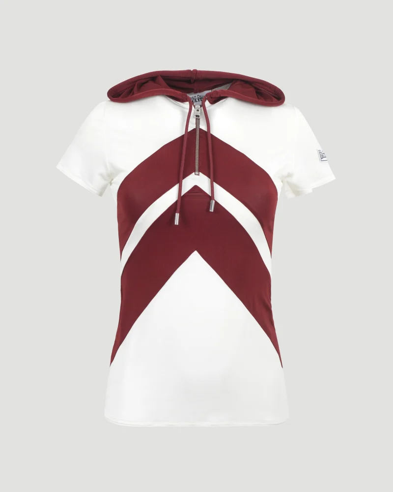 The White T-Shirt with Chevrons