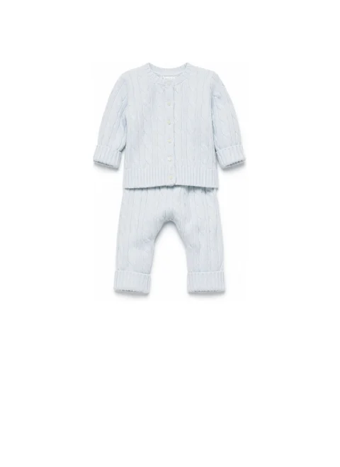 Комплект за бебе 'Cable-knit' Ralph Lauren Kids