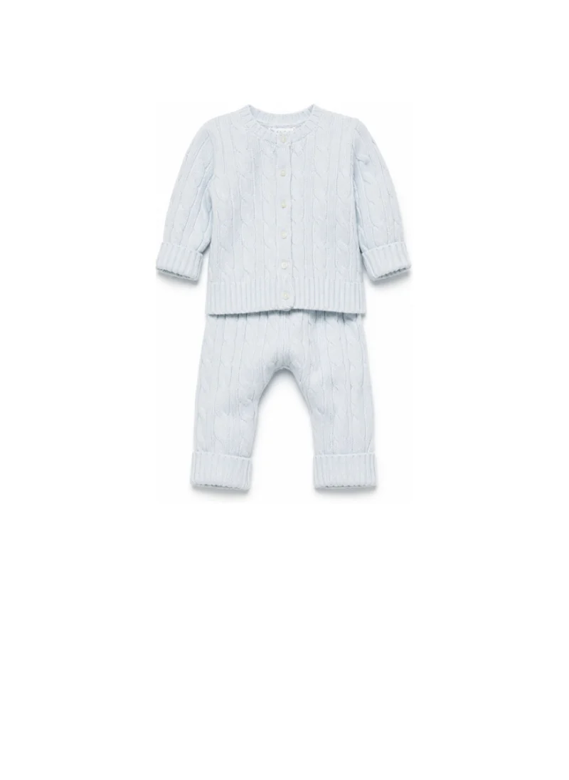 Комплект за бебе 'Cable-knit' Ralph Lauren Kids