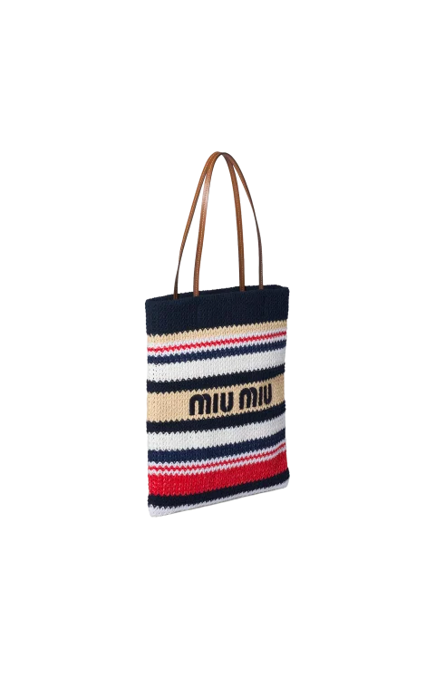 Raffia-Effect Woven Tote Bag — снимка 2