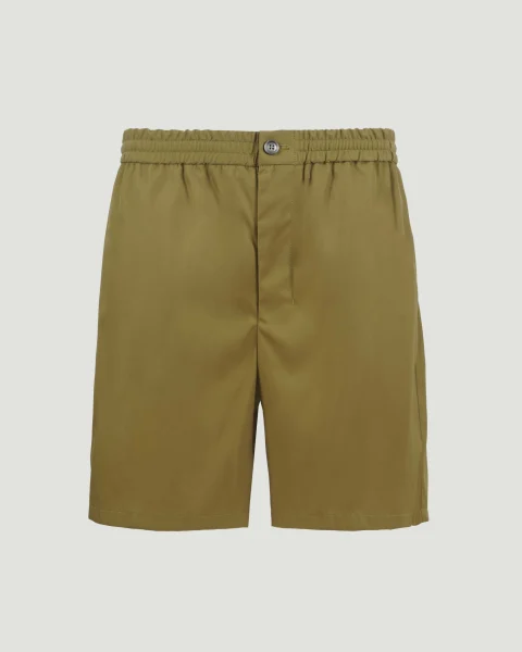 Twill Shorts in Havana