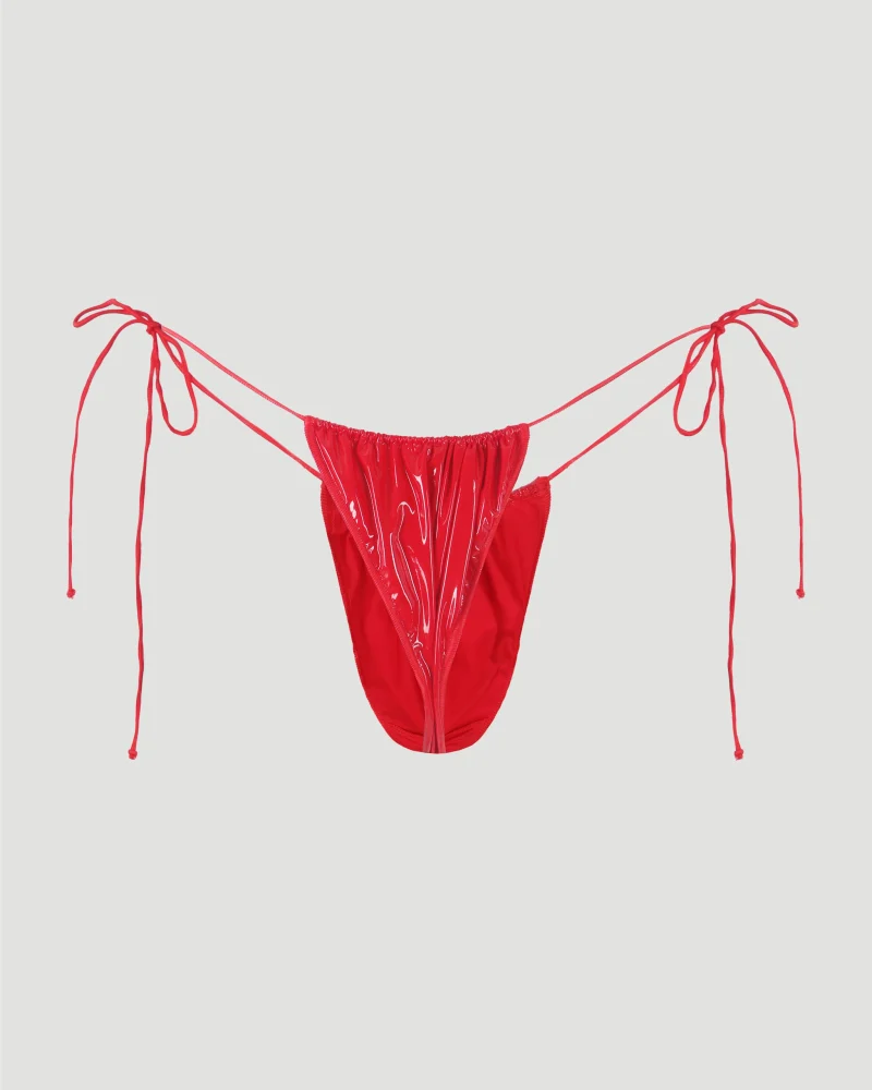 Latex Microkini in Red — снимка 5