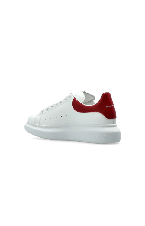 Oversized Sneakers in White/Red — снимка 3