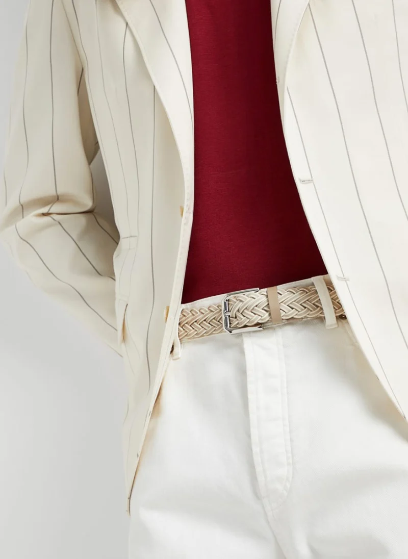 Колан 'Braided' Brunello Cucinelli — снимка 3