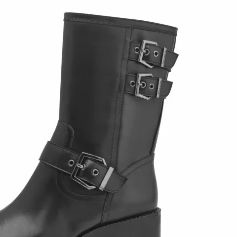 Дамски Боти На Ток TAMARIS – 1-25390-43-001 BLACK — снимка 4