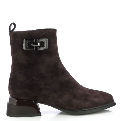 Дамски Боти На Ток CARLO FABIANI – 26366003 BROWN SUEDE