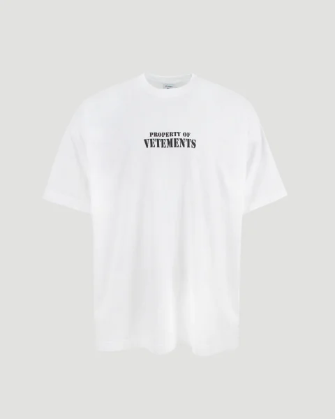Cotton T-Shirt in White